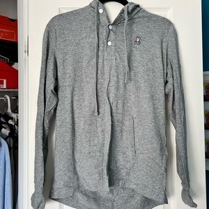 psycho bunny hooded shirt